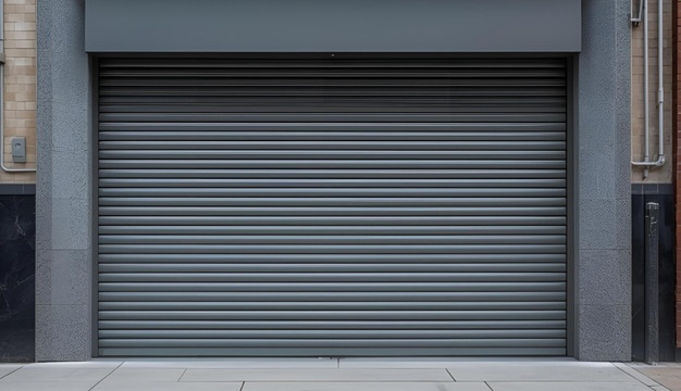 porta automática de rolo