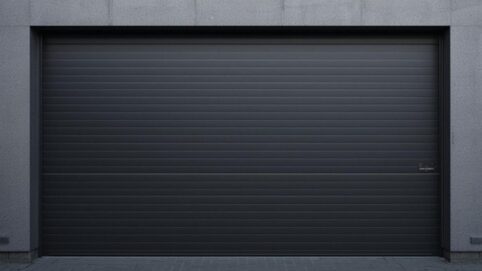 porta automatizada de enrolar