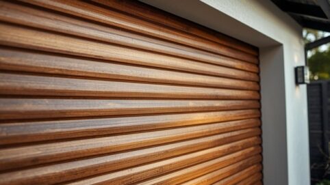 porta de enrolar de alumínio